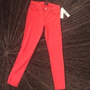 NWT Hudson Jeans ‘Krista Ankle Skinny’ Coral